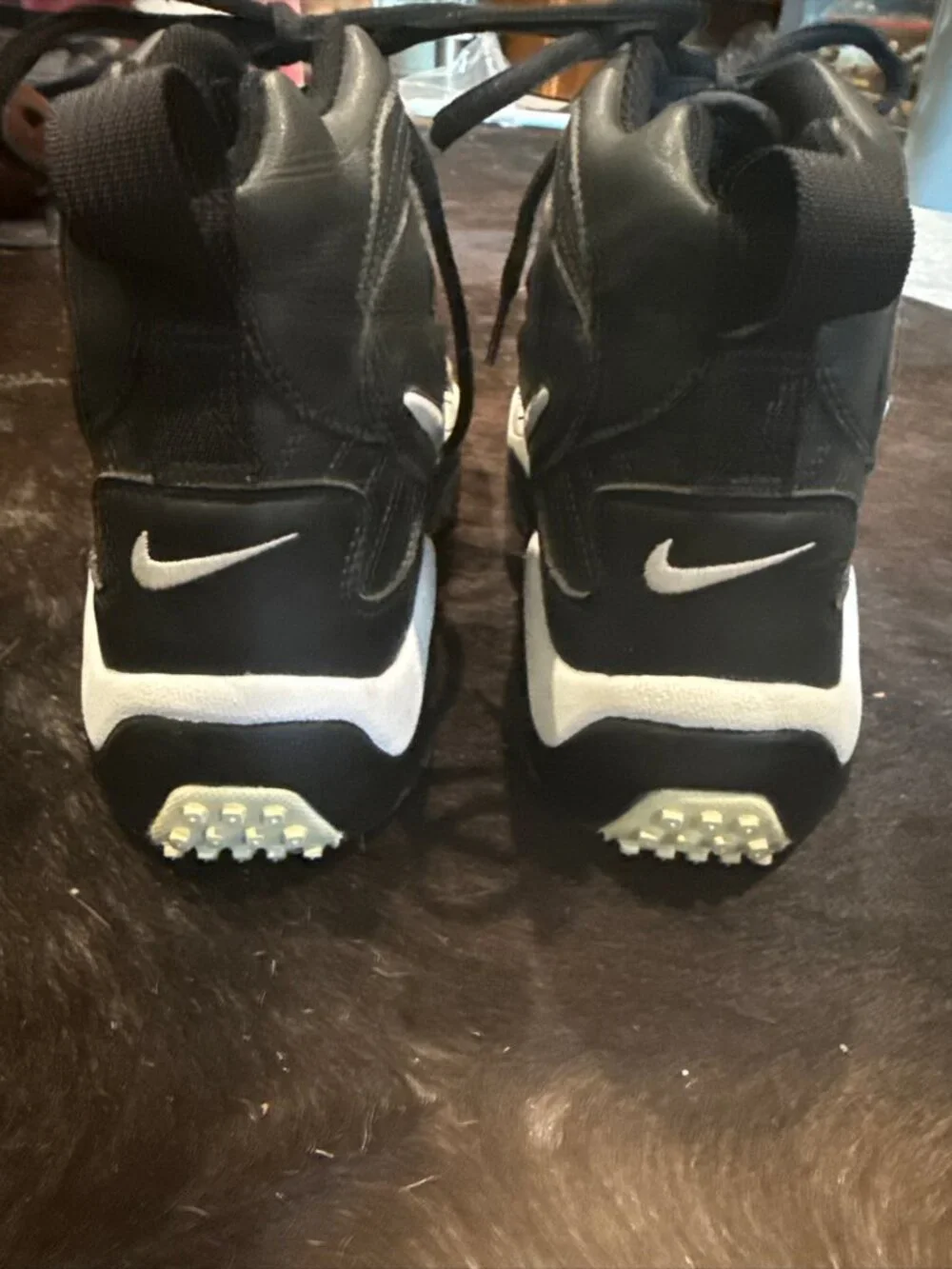 Rare Vintage Nike Zoom Air Pro Football Trainer Shoes (1999) Size 10.5